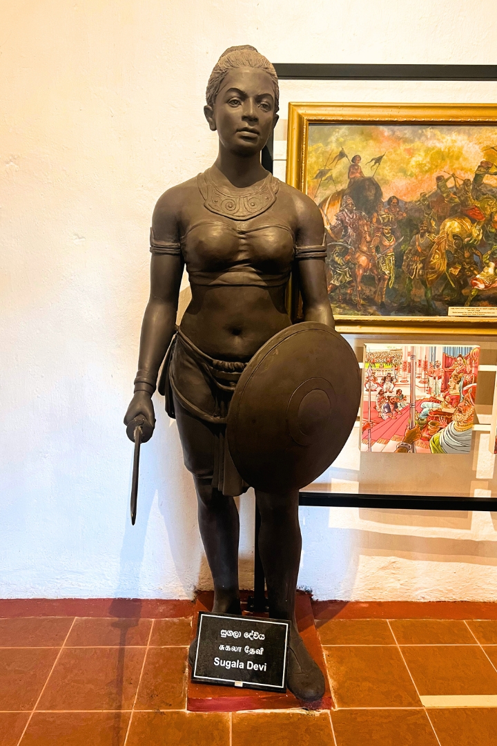 Moon Bastion gallery Sugala Devi exhibit